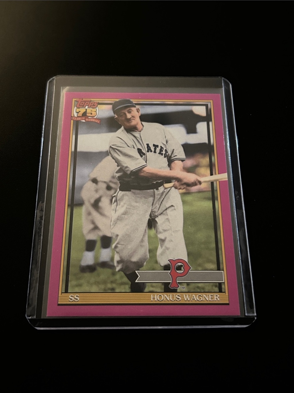 2026 Topps Series 2 Baseball 1991 Topps 91B2-37 Honus Wagner Pink Border
